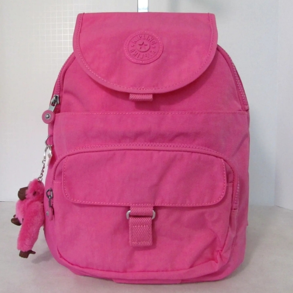 kipling Queenie Powerful Pink and Orange Inner
